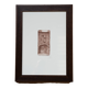 Vintage painting with ash frame, 1970-1980