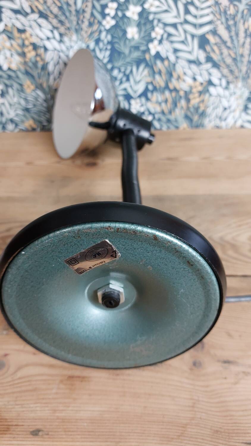 Lampe de bureau vintage Aluminor orientable