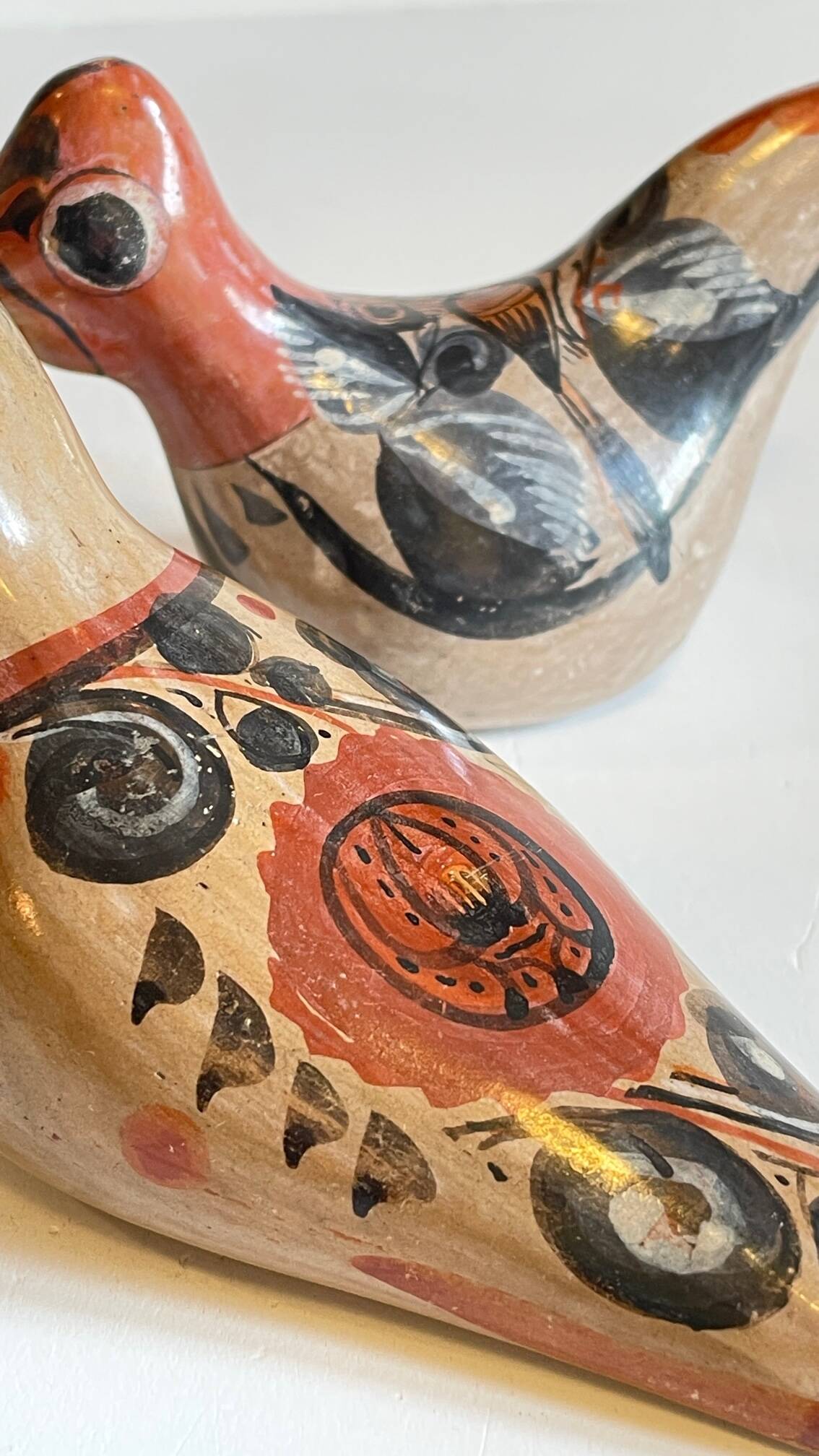 Vintage Ceramic Birds from Mexico