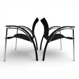 Thonet set of 2 lounge chairs by Peter Maly, 1980