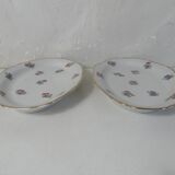 2 Limoges porcelain raviers