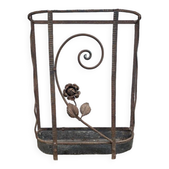 Vintage wrought iron umbrella door