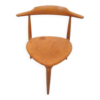 FH4104 Heart Chair by Hans J. Wegner for Fritz Hansen, 1950s