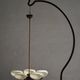 Five-armed chandelier by Paavo Tynell, Model No 1386/5 for Taito, Finland, 1930s.