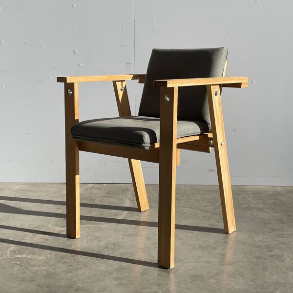 Piet hein eek / chaise en chêne massif / wehkamp / pays-bas 2013