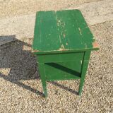 Green table