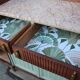 Renovated antique Art Deco sideboard – Lizard Green (Pure & Paint)