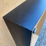 Vintage black coffee table from the 50s
