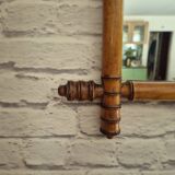 Vintage belle epoque bamboo mirror