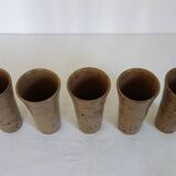 Vintage orangeade service Claude Paci Vallauris
