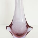 Vintage Bohême crystal vase