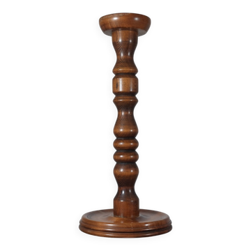 Vintage turned wooden flower stand
