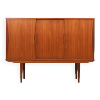 Teak highboard, Danish design, 1960s, production: Denmark