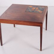 Rosewood Coffee table with ceramic tiles from the 60s