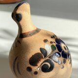 Bird handmade stoneware mexico vintage