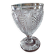 Sucrier en verre taillé