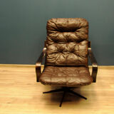 Scandinavian leather armchair Bruno Mathsson