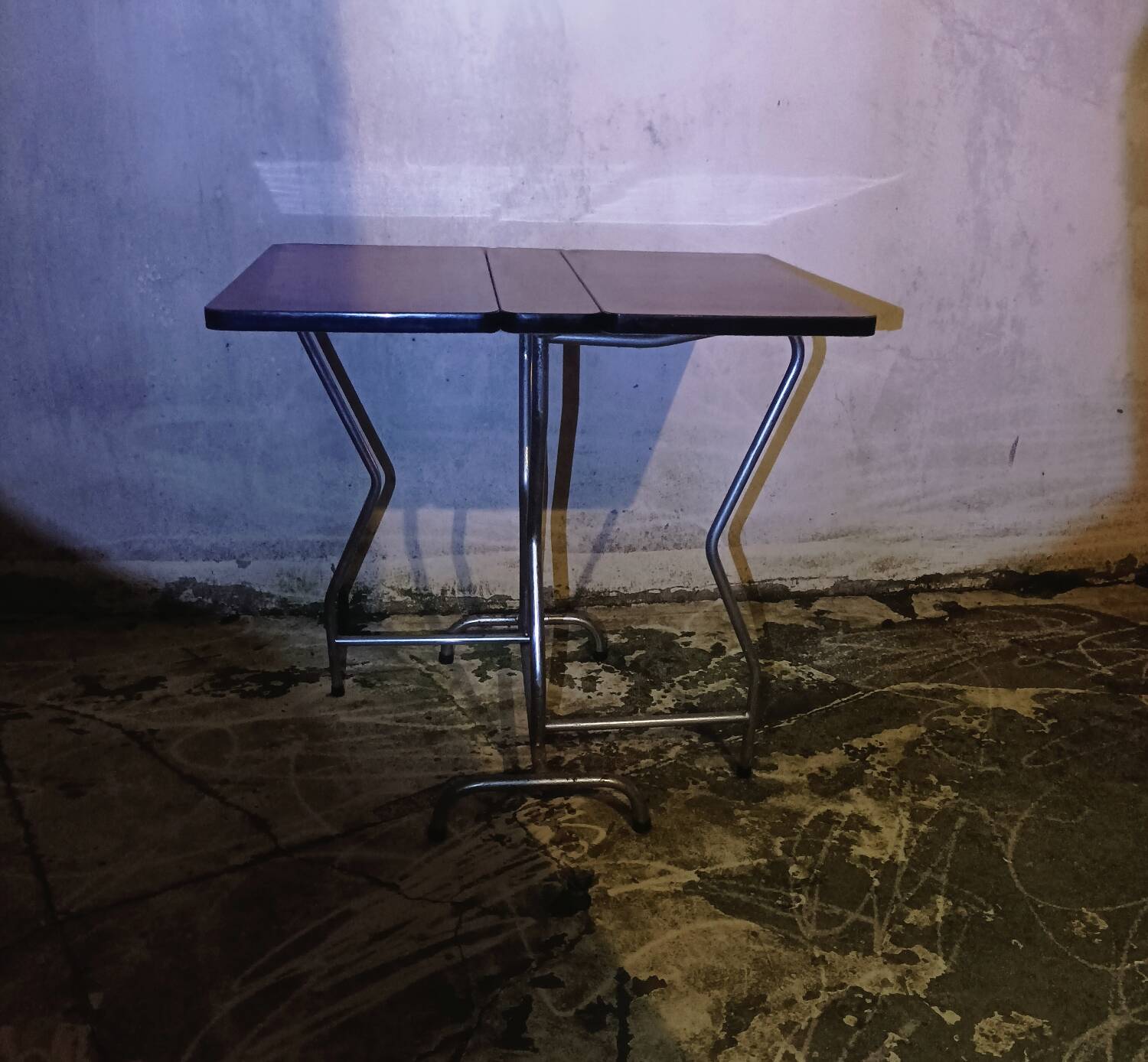 Vintage Formica folding table 1960