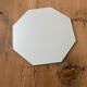 Antique hexagonal beveled mirror
