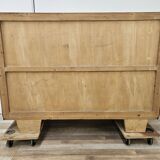 Commode Art Déco en acajou avec quatre tiroirs