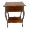 Louis XV style dressing table, cube marquetry, worker