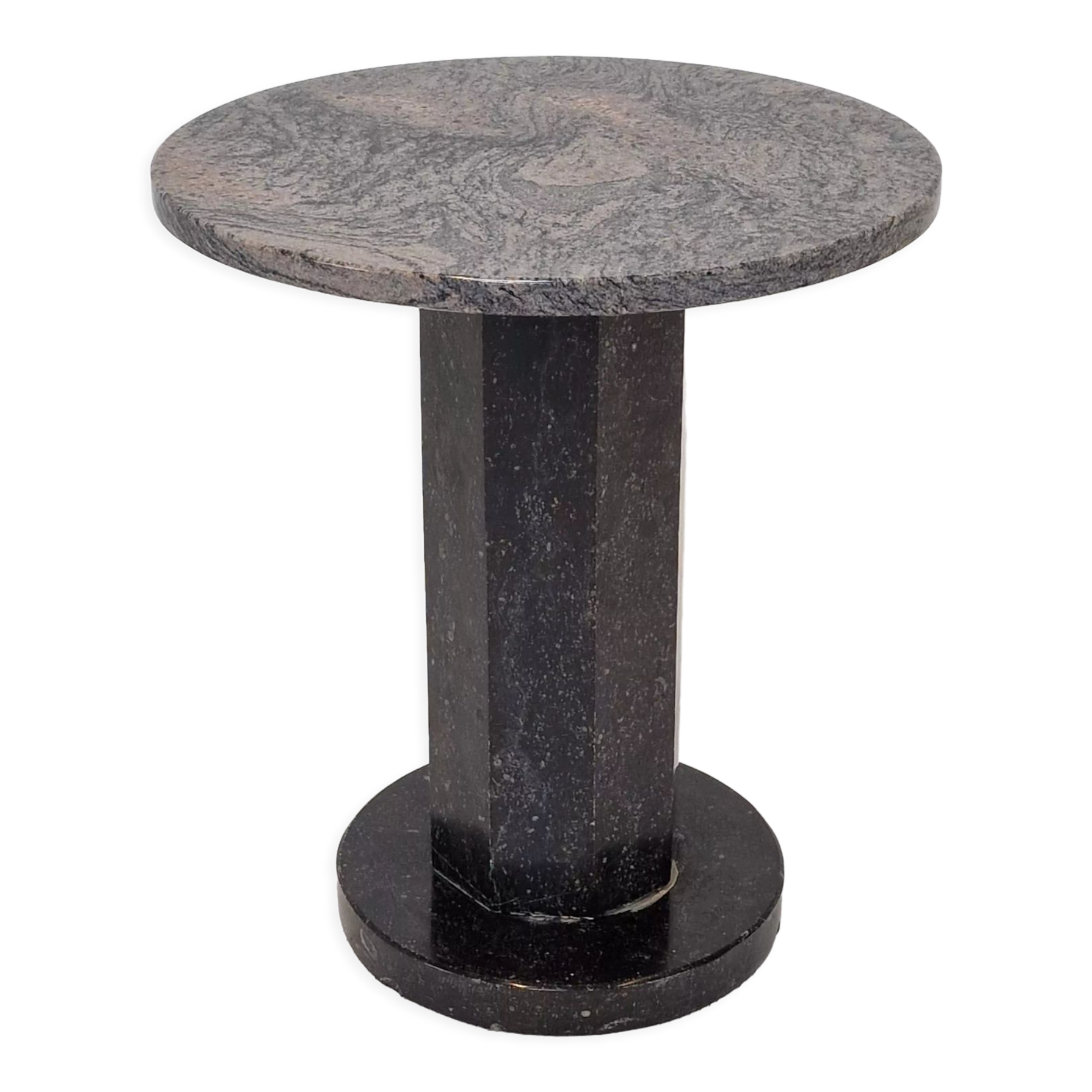 Italian Coffee or Side Table in Granite, 1980s