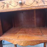 Paire de chevets marqueterie ancien style louis xvi