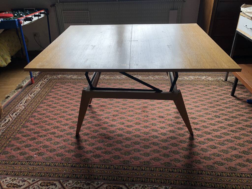 Vintage 60s transformable table
