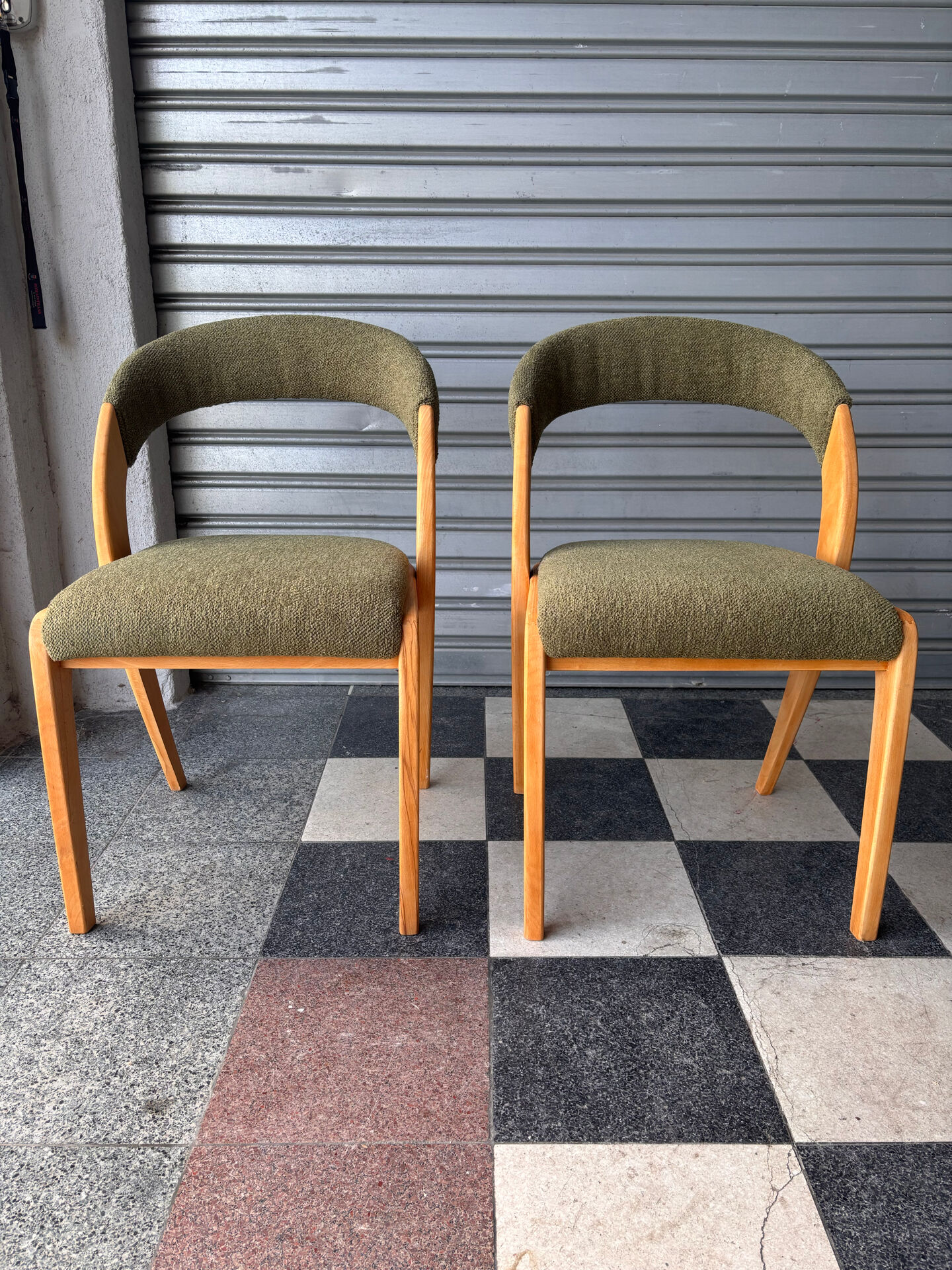 Set de 4 chaises gondoles Baumann