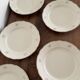 12 antique flat plates Villeroy & Boch Mettlach – porcelain
