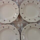 12 old Digoin and Sarreguemines soup plates