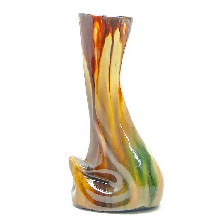 Modernist vase, ceramics, Milenium Cooperative, Poland, 1970s
