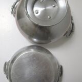 Set of two aluminum tureen Turneds from the 30s/40s