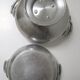 Ensemble de deux soupières aluminium Tournus des années 30/40