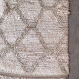 Talsint Beige Moroccan Rug - 350 x 158 cm