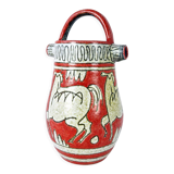 Vintage ceramic vase Fratelli Fanciullacci 1960