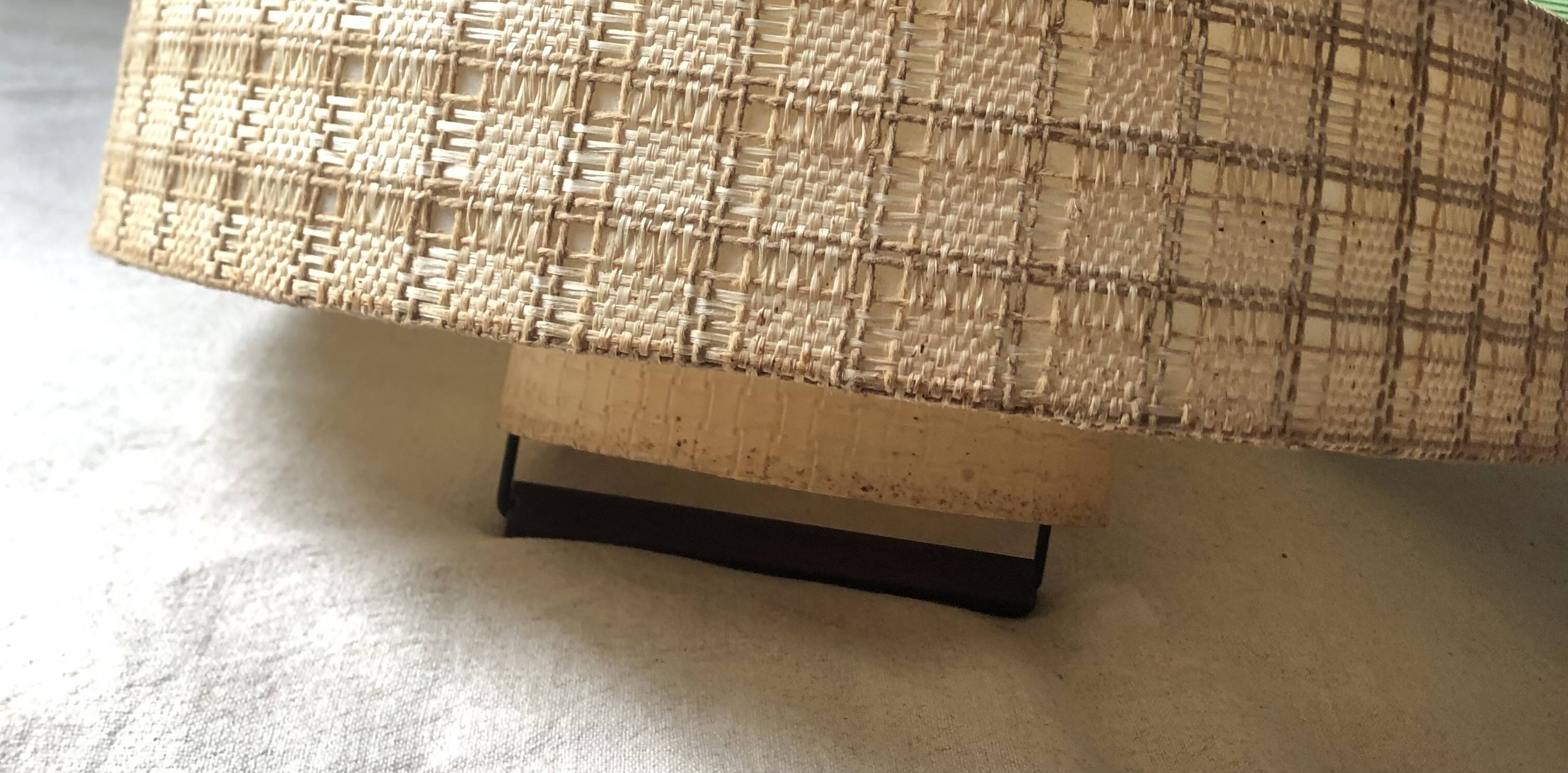 Scandinavian teak pendant light from the 60s/70s vintage