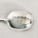6 solid silver mocha spoons
