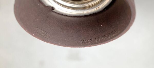 Suspension danoise en cuivre de milieu de siècle par Lyfa, années 1960