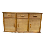 Wicker and canning sideboard