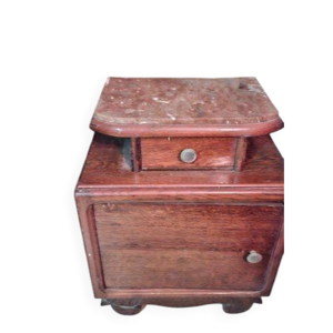 Table de nuit dessus - marbre