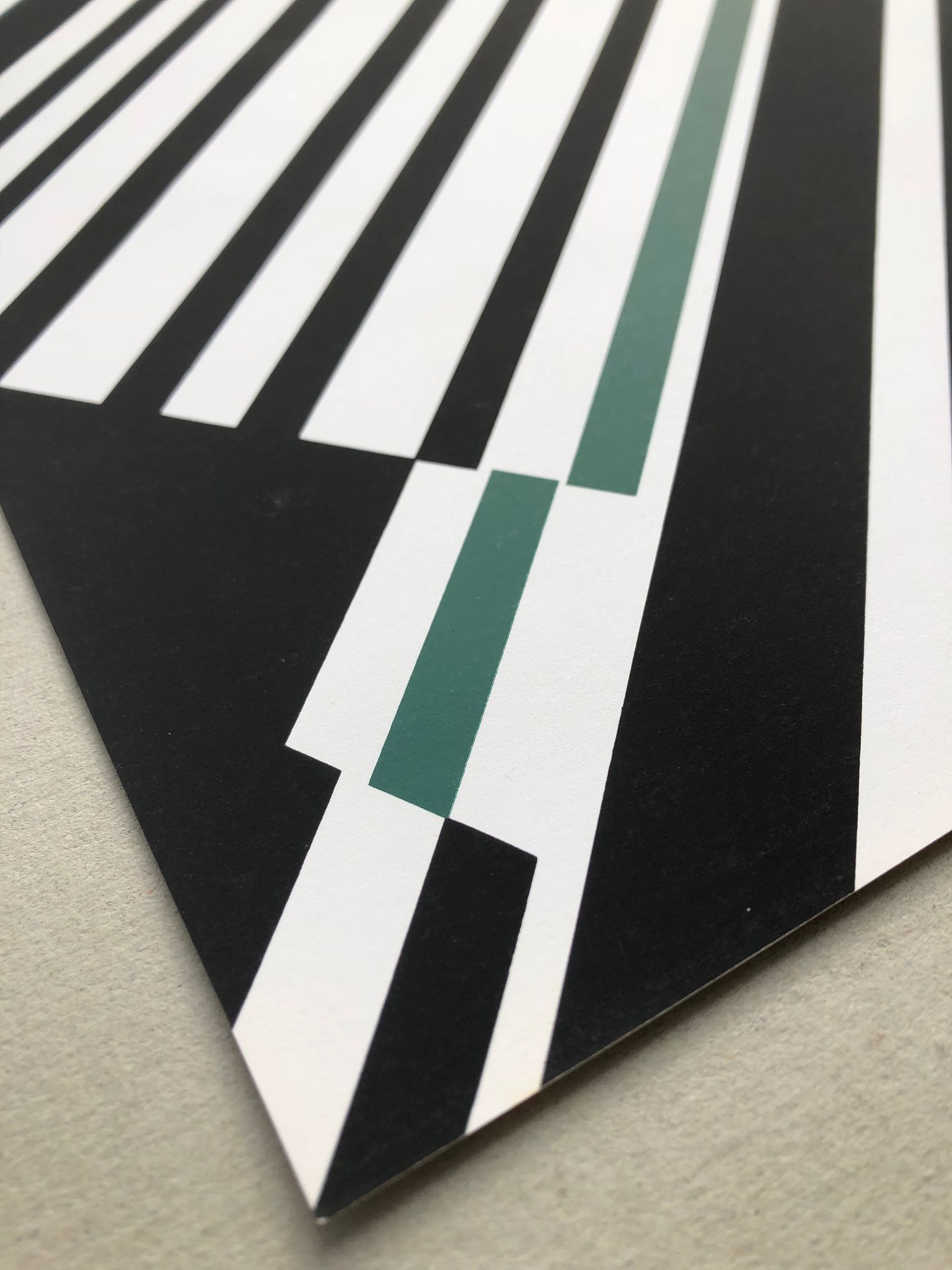 Günter Fruhtrunk: Untitled (1971), serigraph