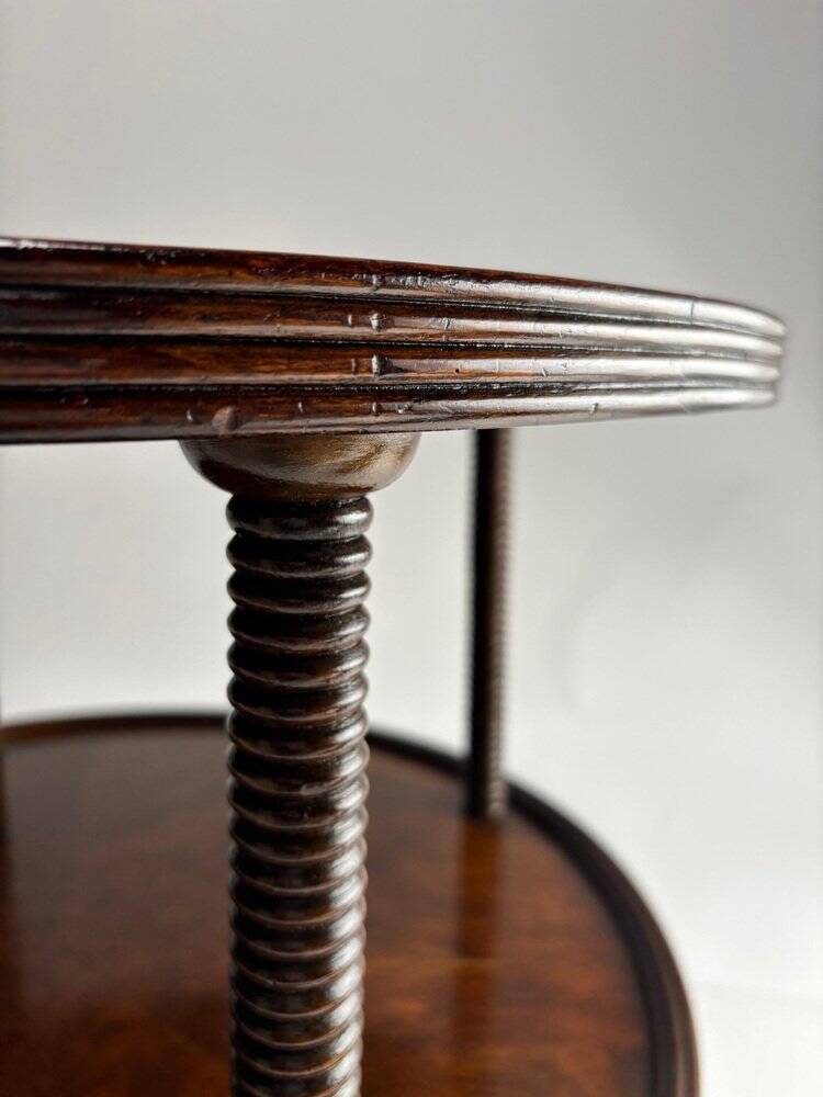 Mid-Century Wooden Bar Cart attributed to Paolo Buffa. Italy, 1940s