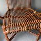Paire de fauteuils en rotin 1930