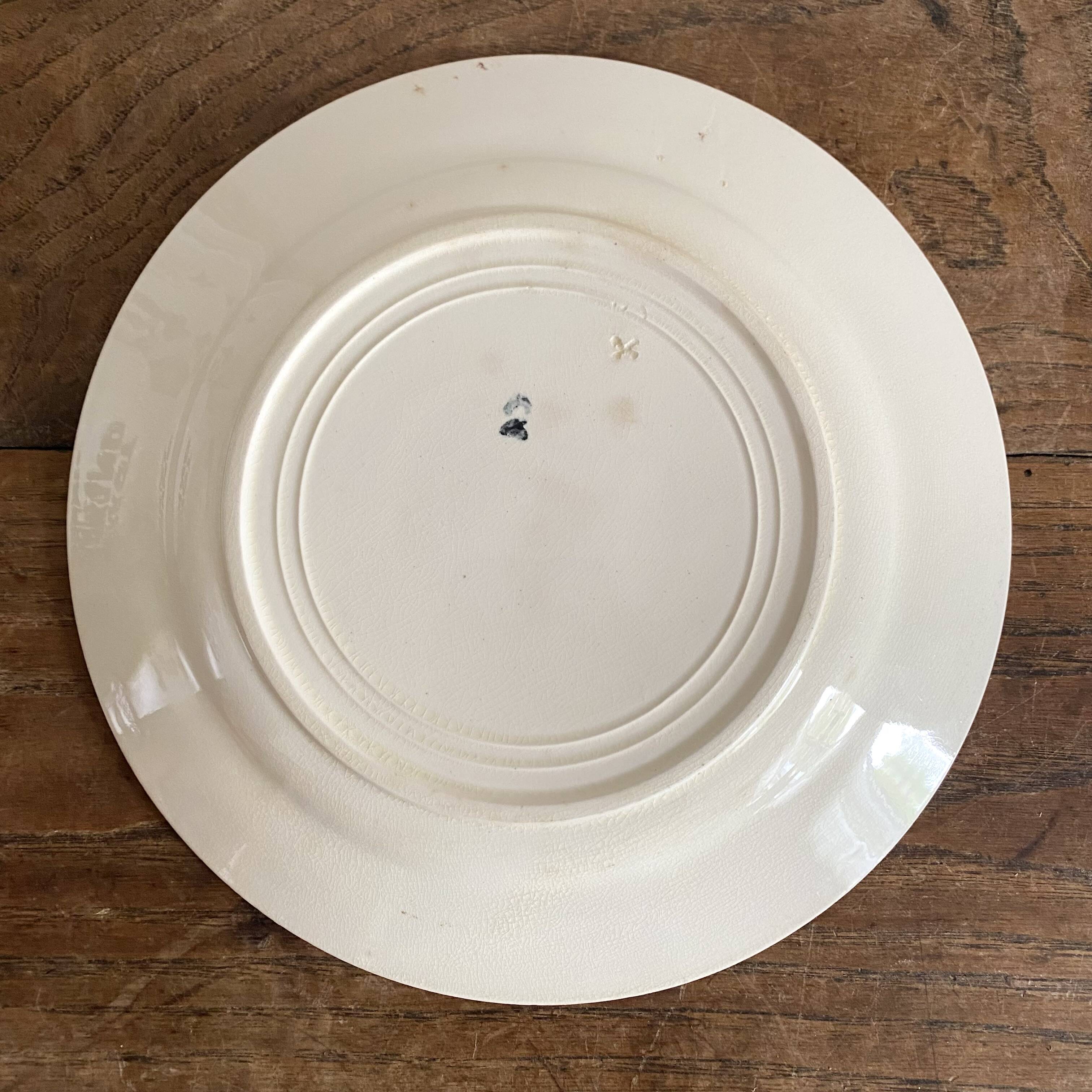 Onnaing Liseron ironstone soup plates