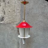 Suspension 50s red sheet metal