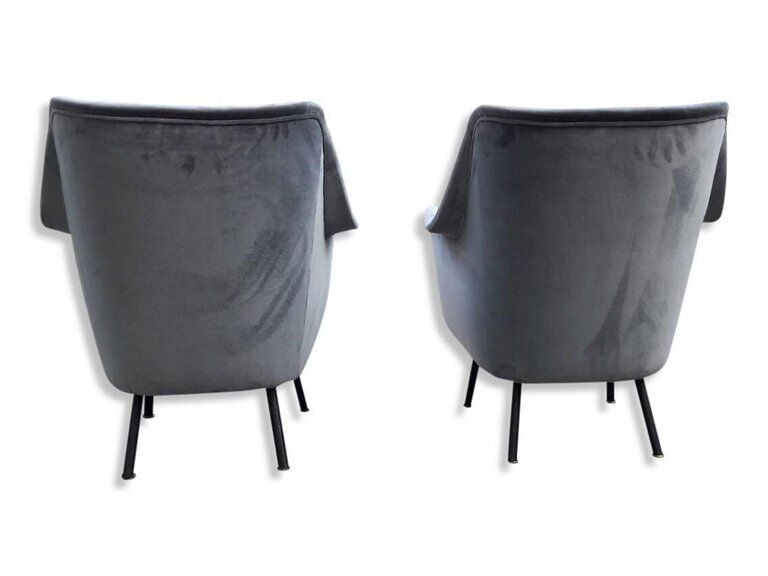 Ensemble de fauteuils club années 1950
