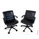 Richard Sapper Office Chair for Knoll - Vintage Black Leather