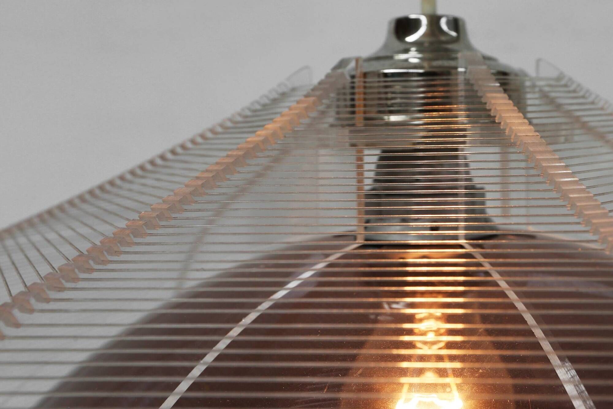 Wire pendant lamp by Paul Secon for Sompex, Germany, 1960s