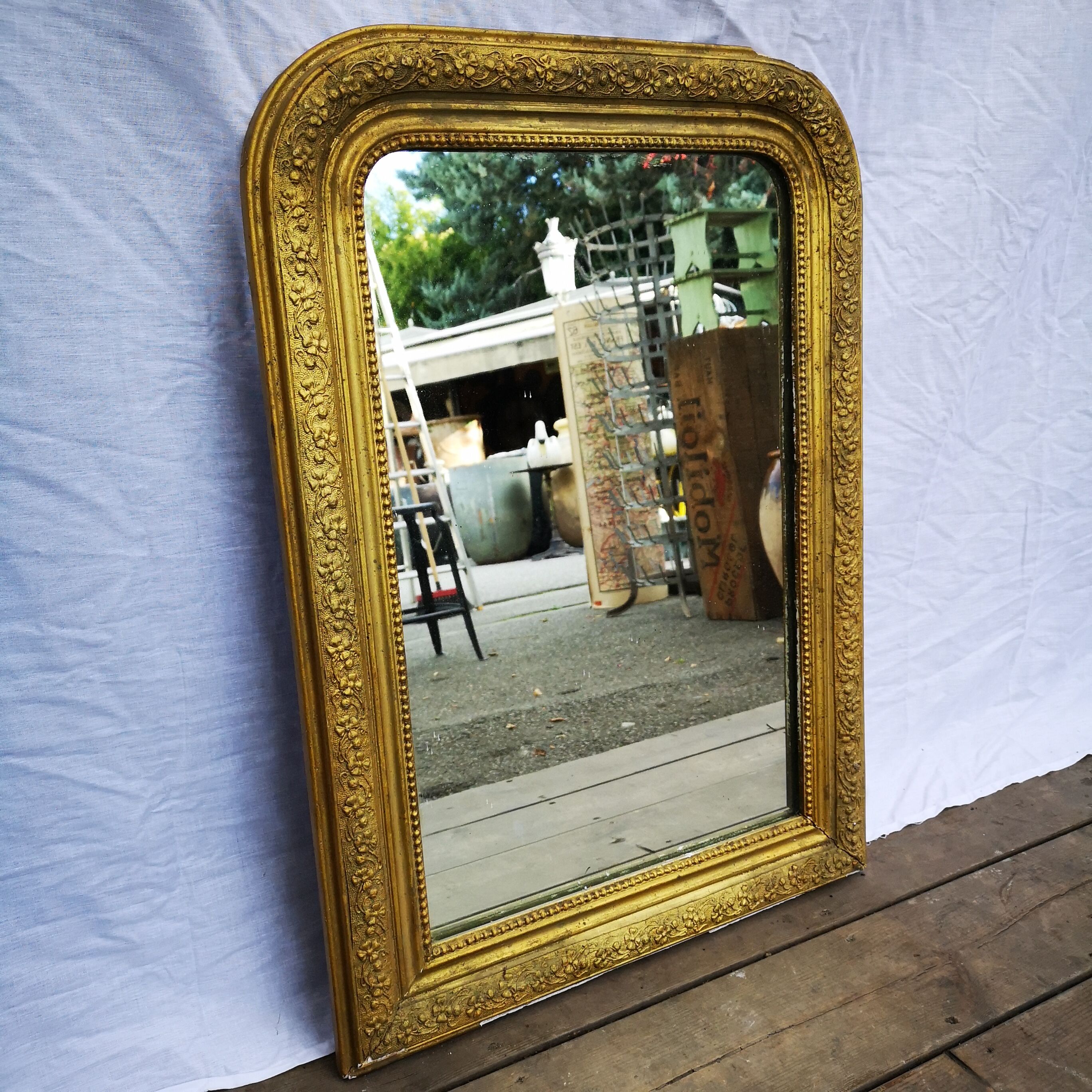 Miroir Louis Philippe fin XIXème 75 cm